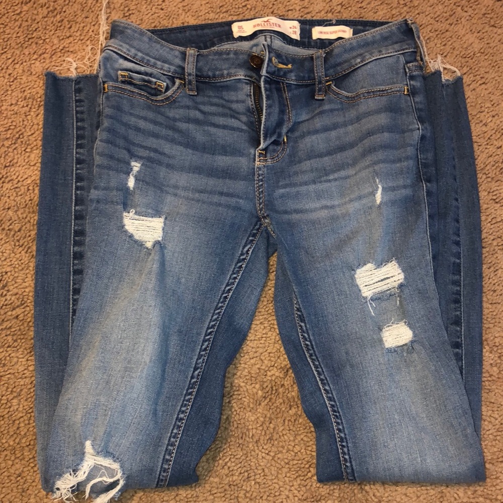 Hollister low rise jeans